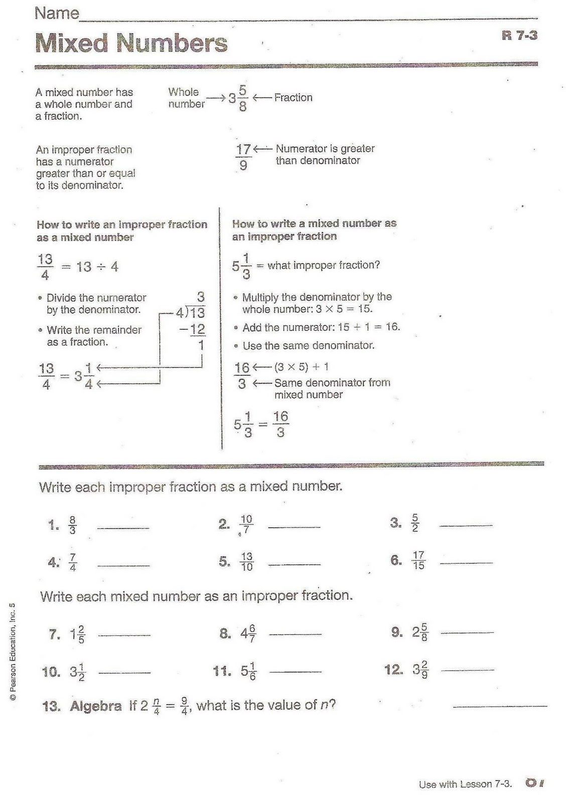 Fifth grade math worksheets - free & printable | K5 Learning